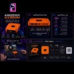 محول AimZenix AX360M للماوس والكيبورد - آيفون وآيباد (شحن 60W)