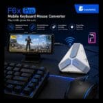 GAMWING F6x Pro - محول كيبورد وماوس احترافي لألعاب الموبايل (أندرويد)