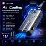 plextone-gs1-6in1 محطة التوصيل الجبارة 6 في 1 للمحترفين | 4K@60Hz و PD 100W