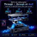 plextone-gs1-6in1 محطة التوصيل الجبارة 6 في 1 للمحترفين | 4K@60Hz و PD 100W