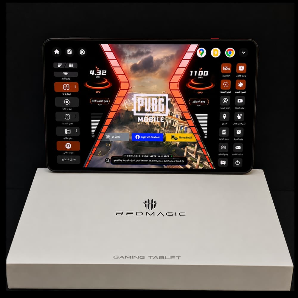 REDMAGIC Gaming Tablet Used REDMAGIC Gaming Tablet مستعمل بحالة ممتازة للألعاب