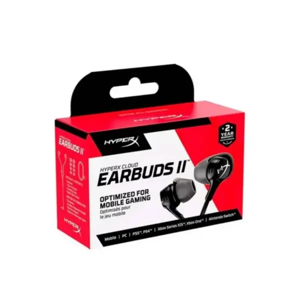 HyperX Cloud Earbuds II سماعة ألعاب للموبايل