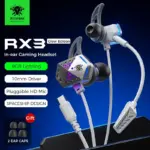 سماعة ألعاب Plextone RX3 Glow Edition بإضاءة RGB وميكروفون HD